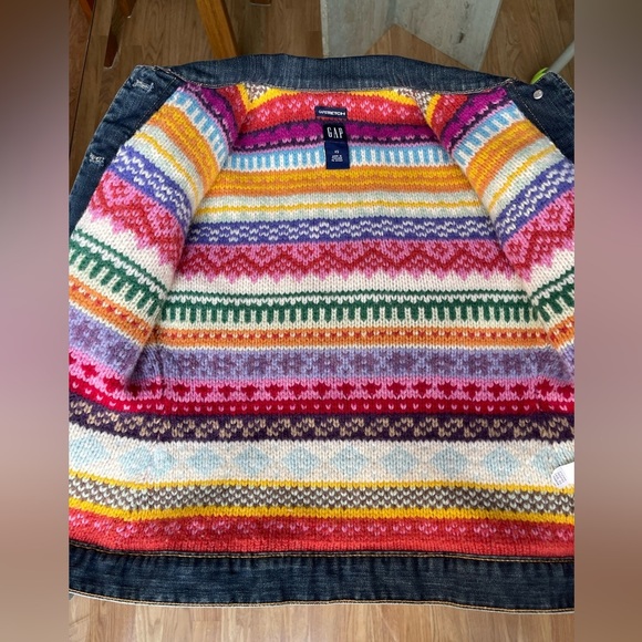 GAP vintage jacket with sweater lining. Size XS - Picture 12 of 12